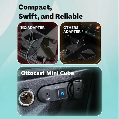 Ottocast 3.0 Mini Wireless CarPlay & Android Auto Adapter