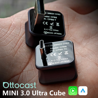 Ottocast 3.0 Mini Wireless CarPlay & Android Auto Adapter