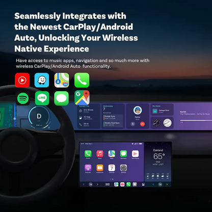 Ottocast 3.0 Mini Wireless CarPlay & Android Auto Adapter