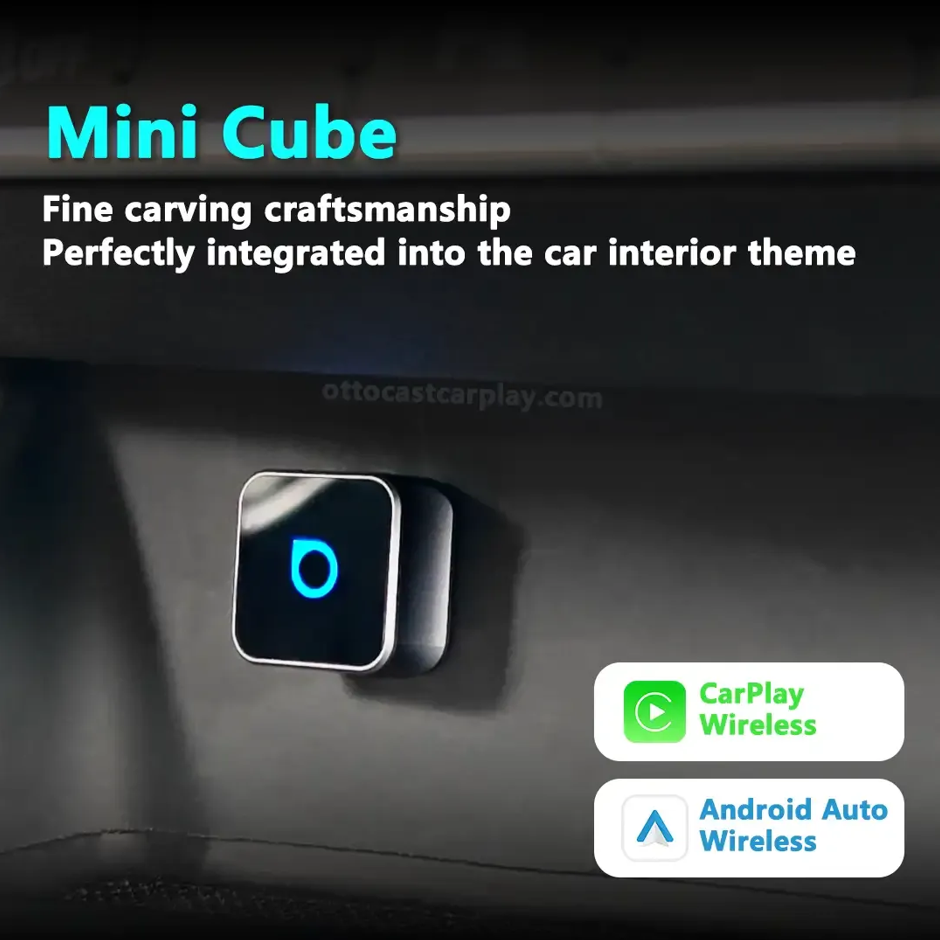 Ottocast 3.0 Mini Wireless CarPlay & Android Auto Adapter